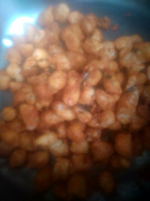 Seblak siomay kering