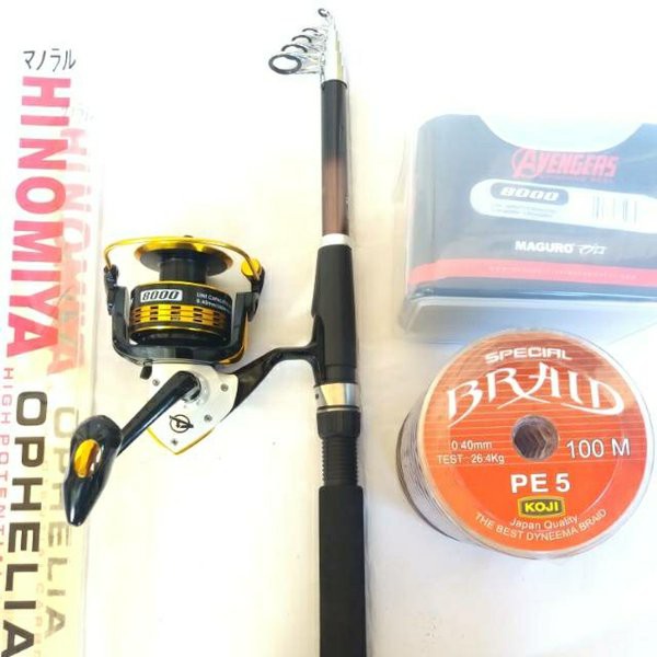 Set Pancing Maguro Avengers 8000