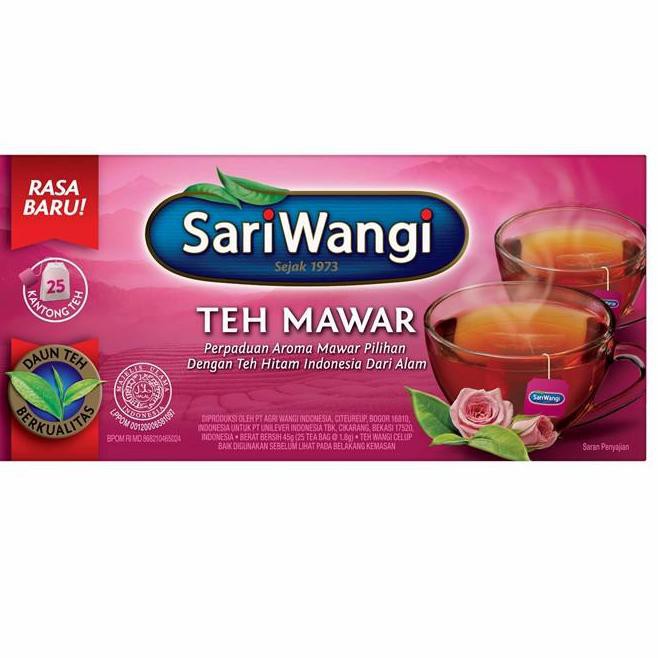 

Sariwangi Teh Mawar Celup Isi 25 Twinpack