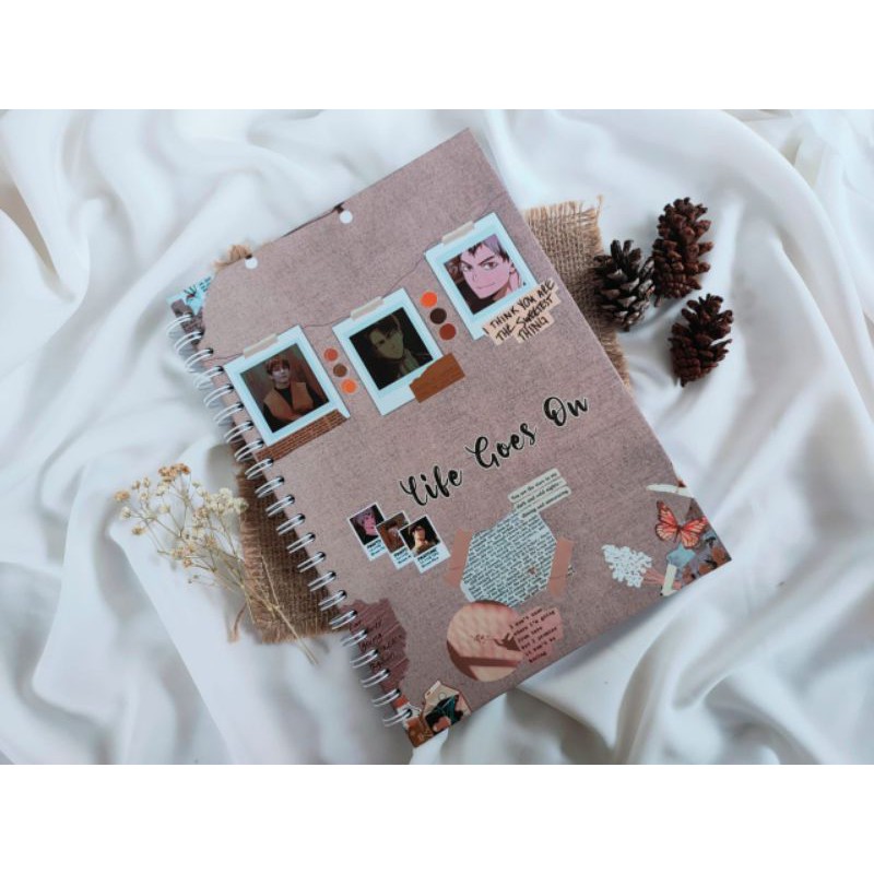 

Notebook/Agenda Custom Nama Ukuran A5