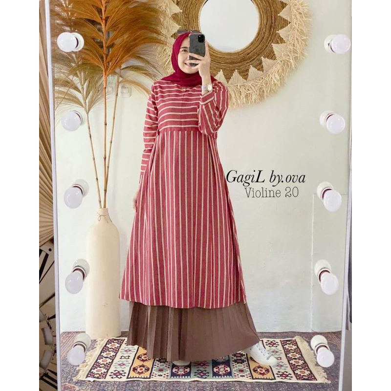 DRESS VIOLINE by gagil