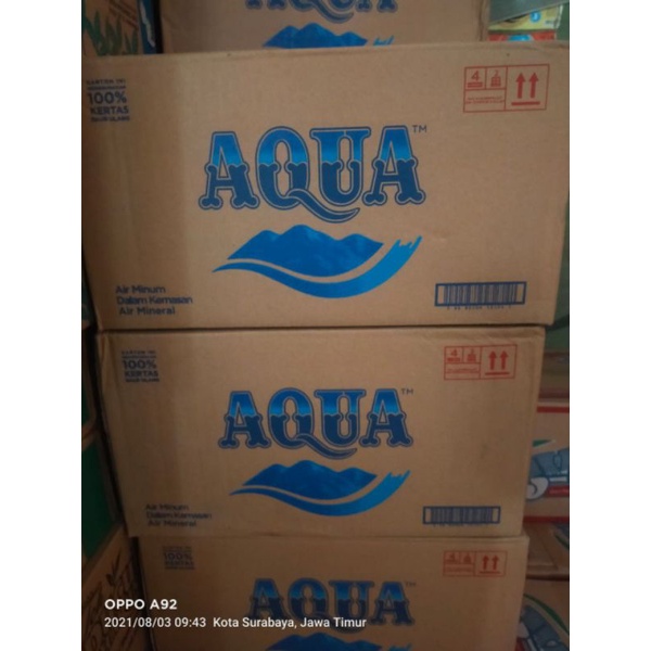 

Aqua gelas 220ml isi 48 cup