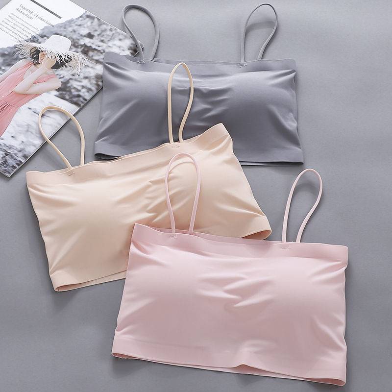 Tmall88 Bra Wanita Kemben Seamless Pakaian Dalam Wanita Crop Top Bralette