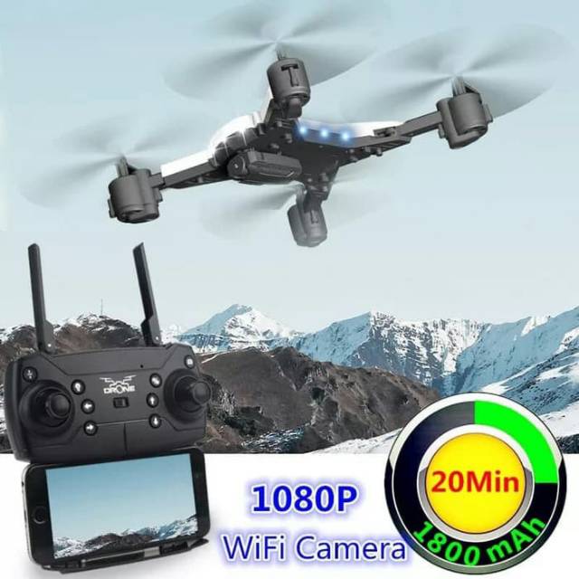 RC Drone KY601 1080P Kamera 20 Menit Terbang Murah