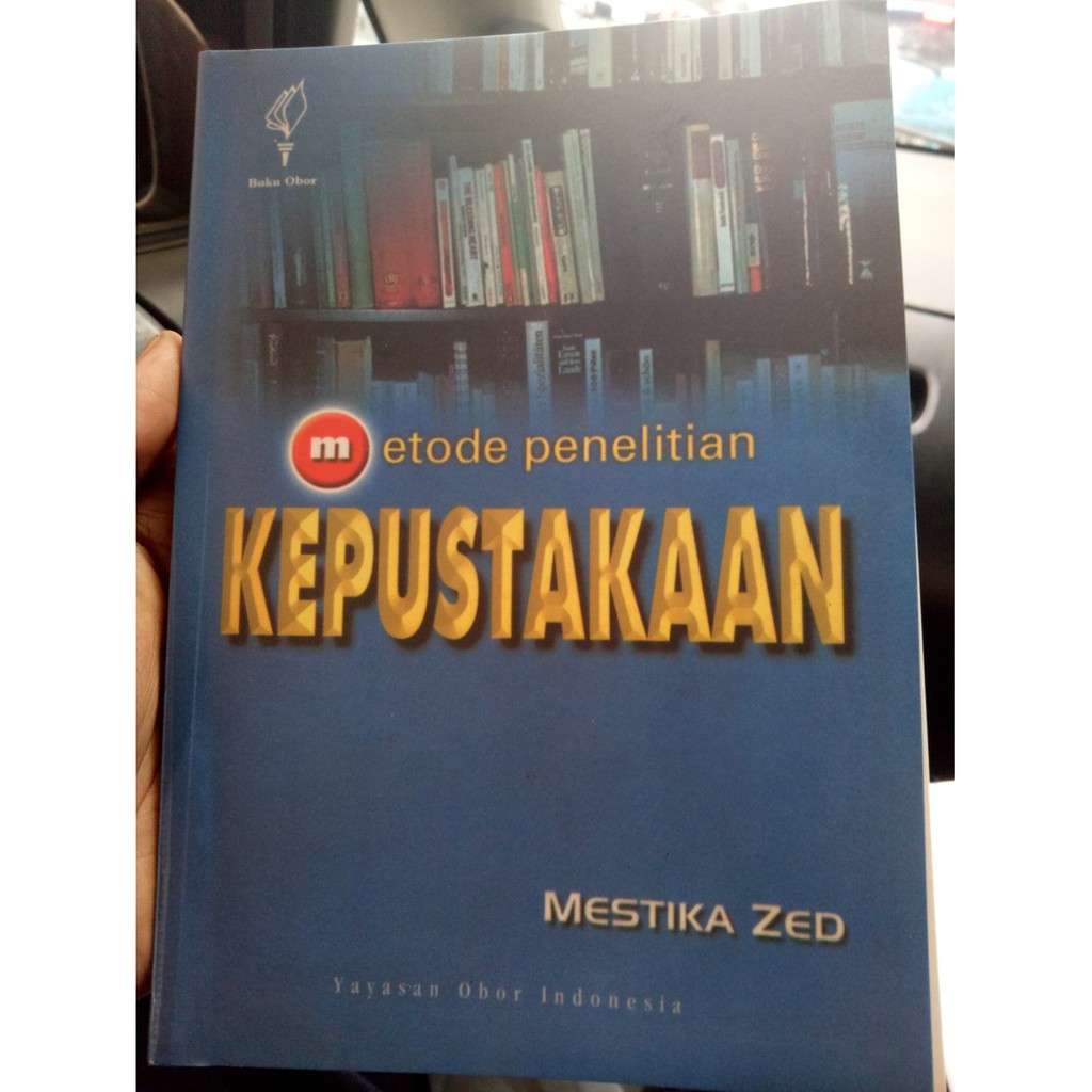 Buku Metode Penelitian Kepustakaan Mestika Zed Shopee Indonesia