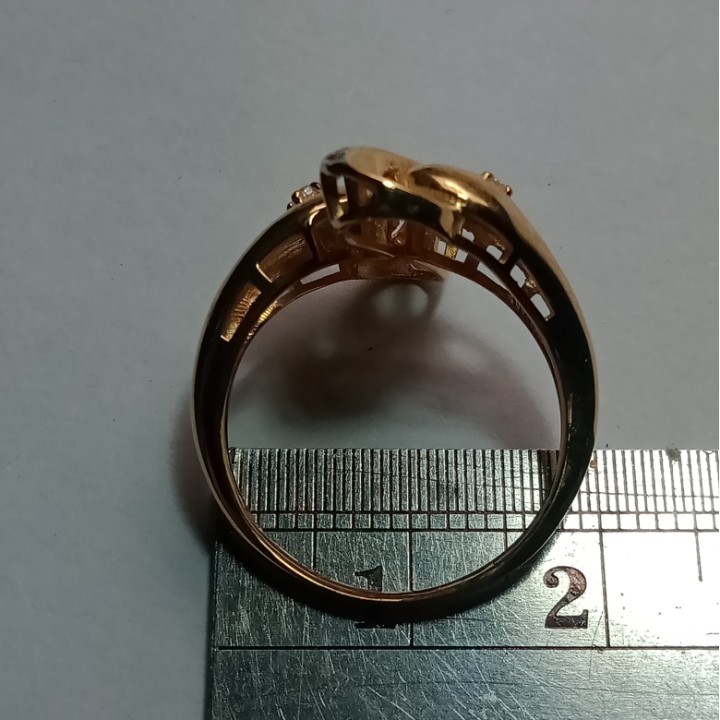 Cincin Emas 17K - 3.65 gr Kadar 750 - 1211