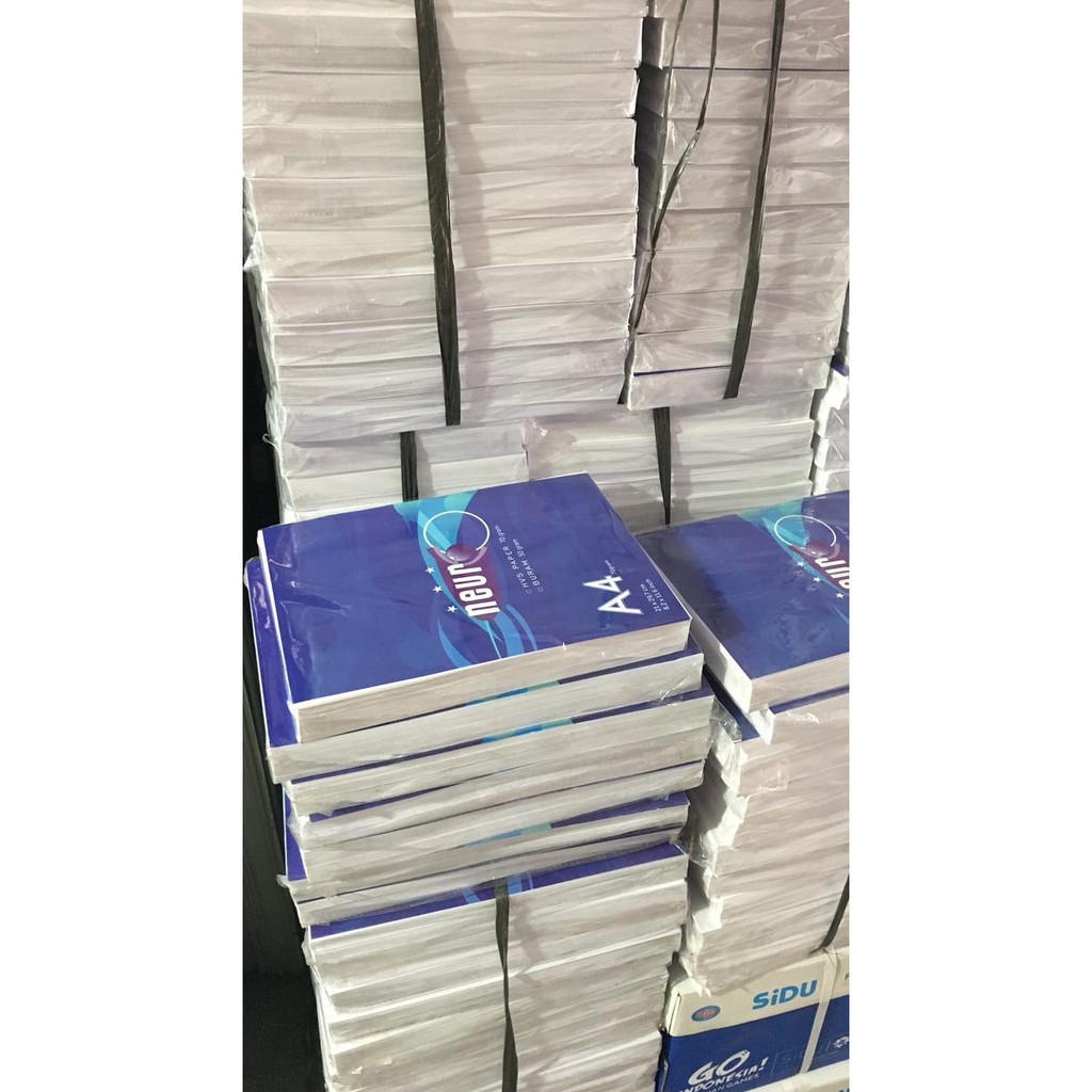 

KATALOG INI HANYA KHUSUS GOJEK !! KERTAS HVS PUTIH A4 NEURO 70 GRAM