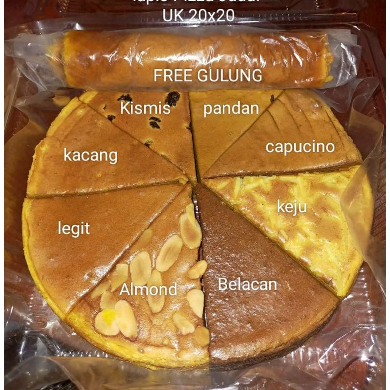 PROMO LAPIS LEGIT  Uk.20 + Free lapis gulung , LAPIS MENTEGA SEGITIGA CAPING MIX TERMURAH