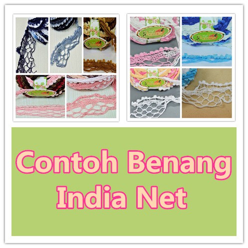 India Net I.N.- Benang Rajut - Crochet - Knitting - 110 gr