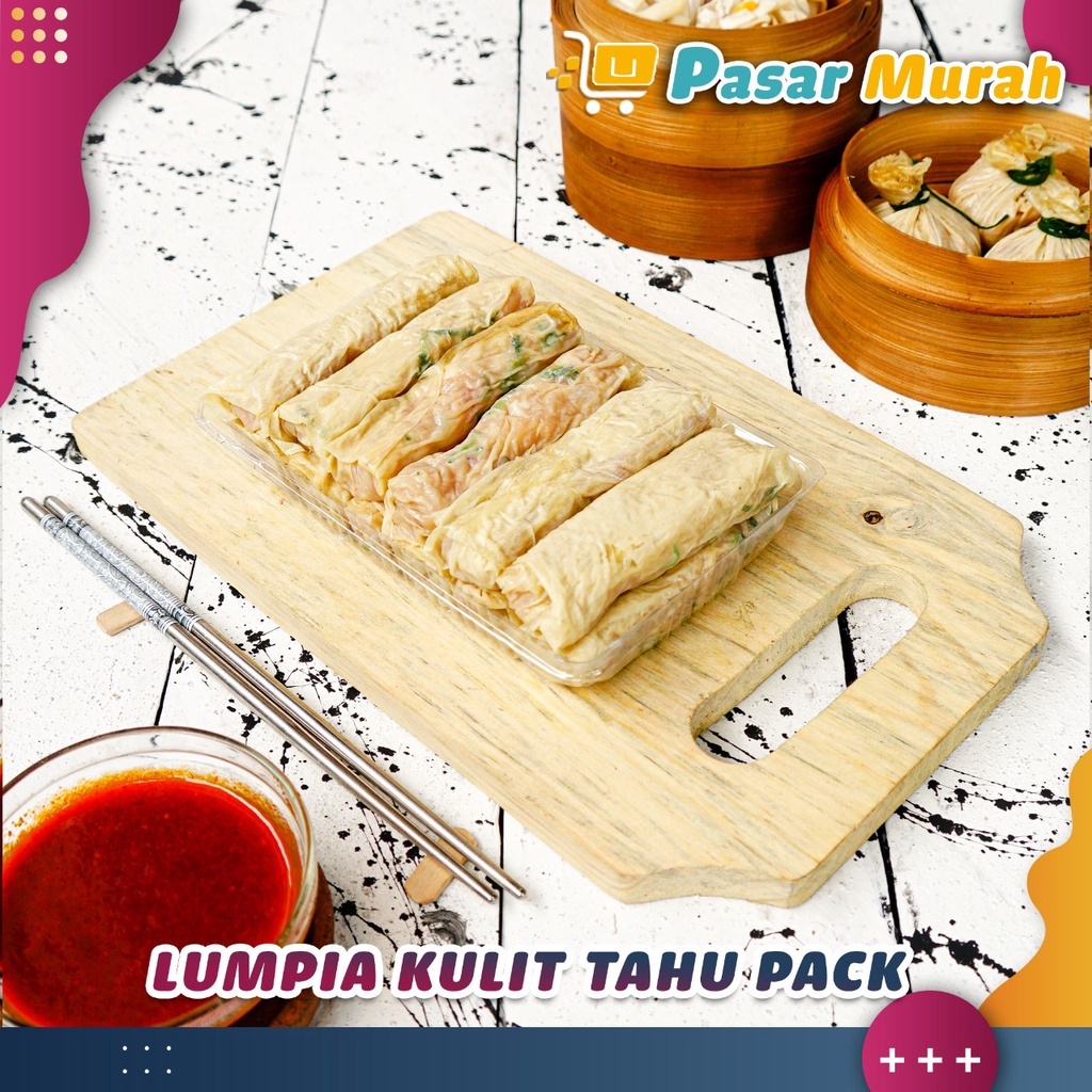 

DIMSUM FROZEN LUMPIA KULIT TAHU (PREMIUM) ISI 12/PACK - DIMSUM HALAL - DISTRIBUTOR DIMSUM MEDAN