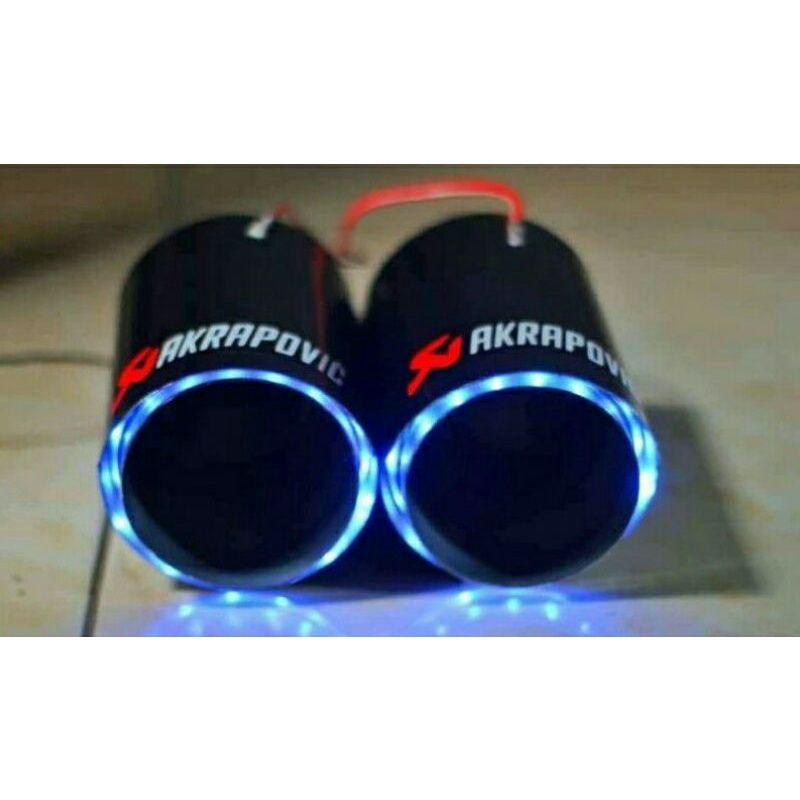 Knalpot LED Variasi ujung knalpot mobil
