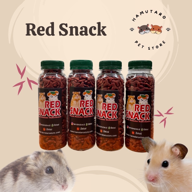 Red snack , Snack Hamster multivitamin