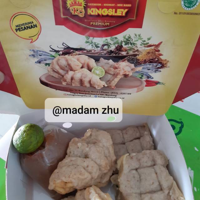 

5pcs Batagor Kingsley - Vakum Frozen Tanpa Dus