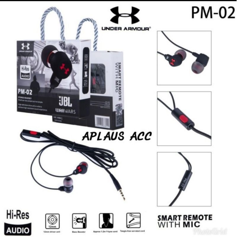 Handsfree Headset Earphone JBL PM-02