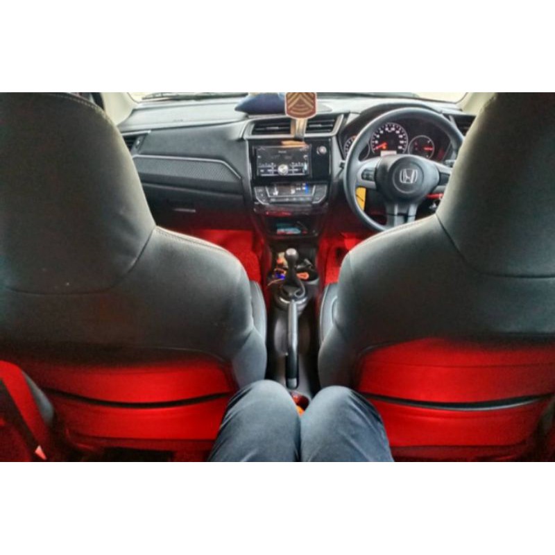 Lampu LED Kolong Bawah Dashboard Kabin Mobil Remote RGB Variasi Interior Truk Warna Warni Terlaris