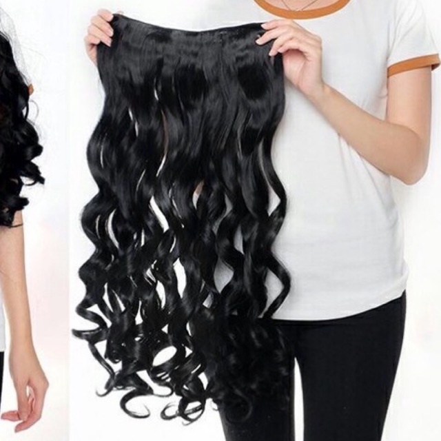 Hairclip korea biglayer curly keriting 30cm 50cm 60cm 70cm 282 022M 022L 022XL 022E 845B