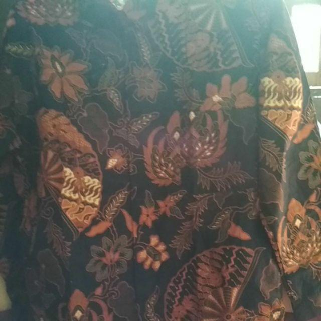 Kemeja Jumbo Batik f1 Xxl Xxxl 4l 5l 6l 7l Ld 130 Ld 140 Batik Bigsize Baju Jumbo Bisa Cod
