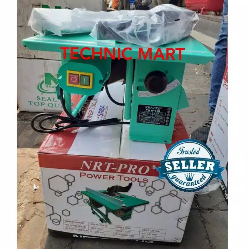 Table saw NRT-PRO 8 inch Gergaji Aluminium