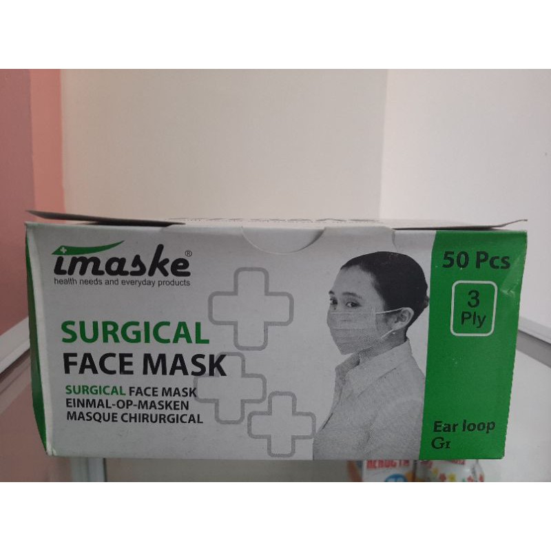 MASKER BEDAH IMASKE 50 PCS