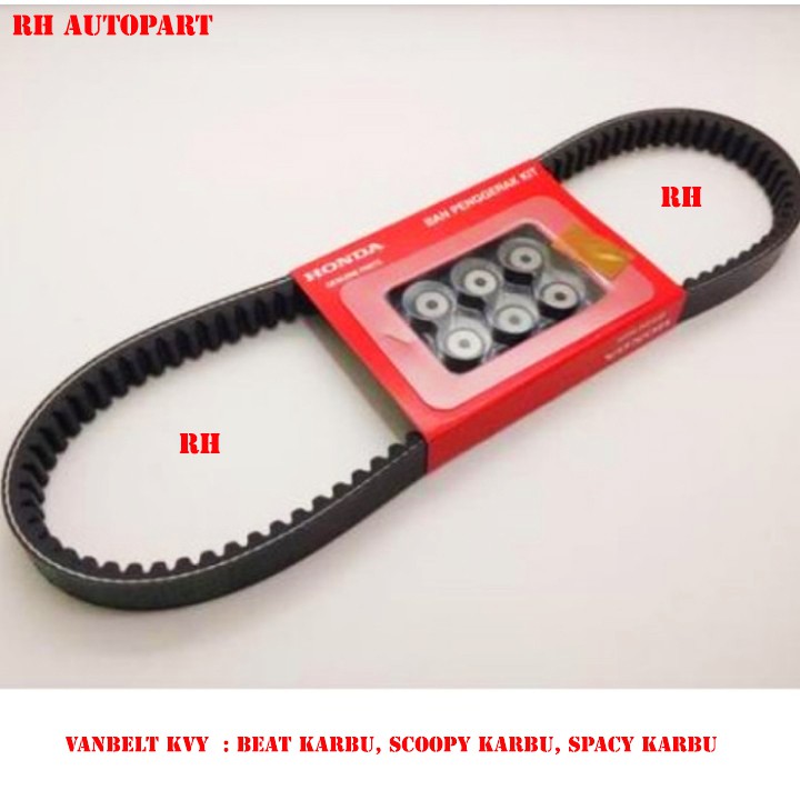 Vanbelt Assy Beat Karbu V Belt Beat Karbu Vanbelt Scoopy Karbu Vanbelt Spacy Karbu V Belt Scoopy KVY