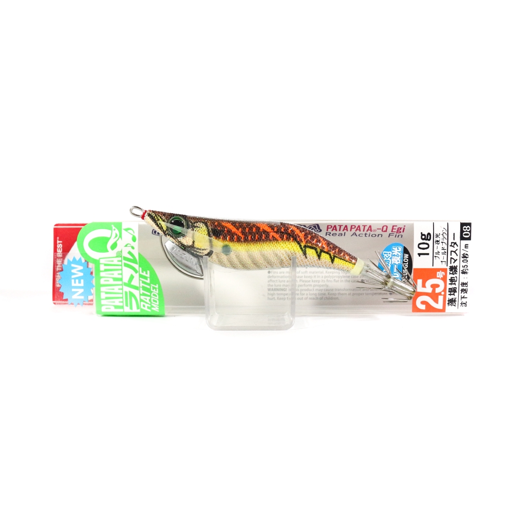 Yo Zuri Egi Pata Pata Q Rattle Squid Jig Sinking Lure Size 2.5 A1723-BLBW (5128)