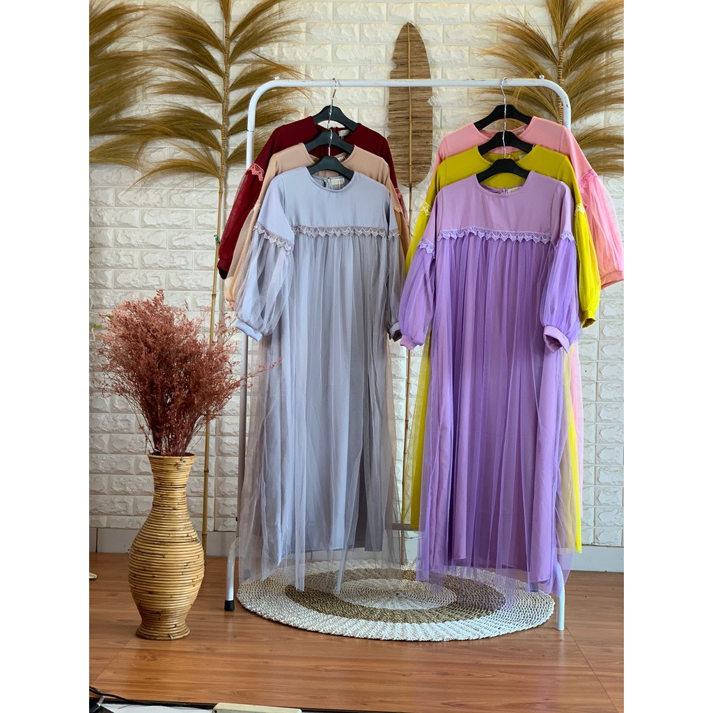 BAJU ANAK PEREMPUAN - ISABEL DRESS KIDS - DRESS ANAK - BAJU ANAK DRESS