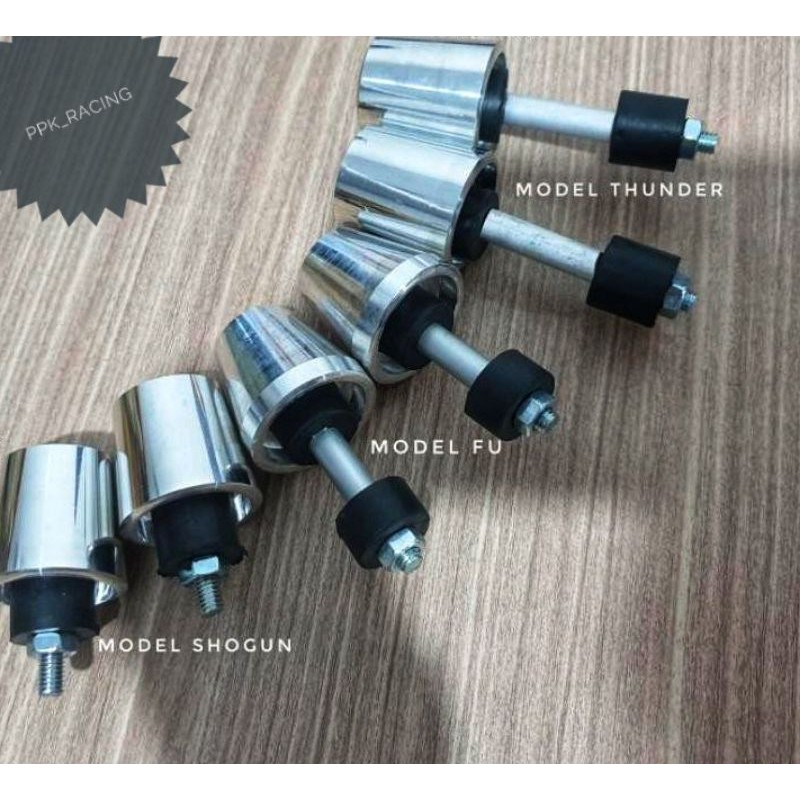 Jalu Stang Almu Model Shogun Satria FU Thunder Set 2 Pcs Universal