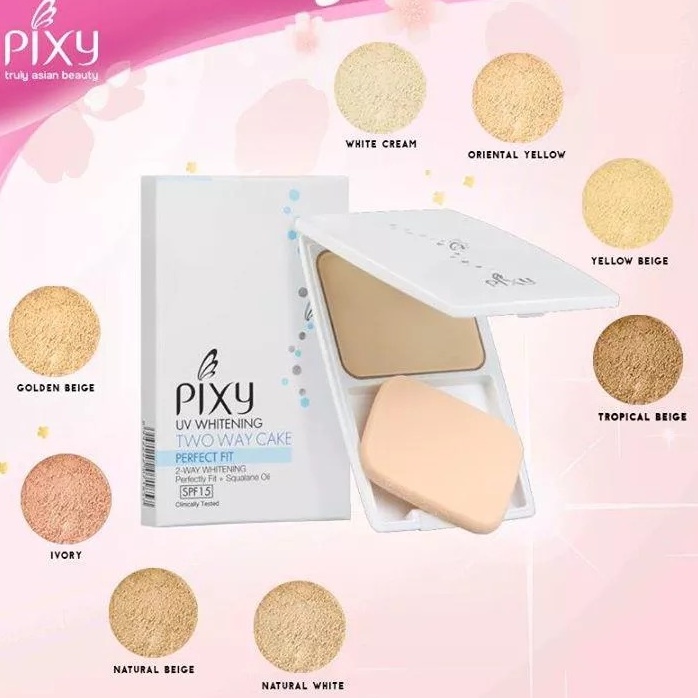 PIXY REFILL bedak padat PIXY ISI ULANG perfect fit original - (REFILL)