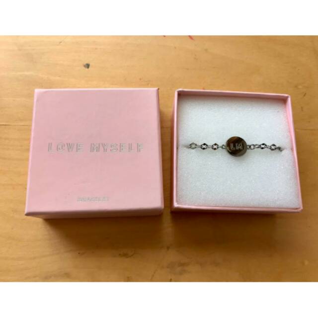 LOVE MYSELF LY UNICEF silver bracelet 💓 bts’ 
