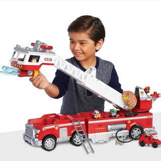 paw patrol ultimate fire truck video