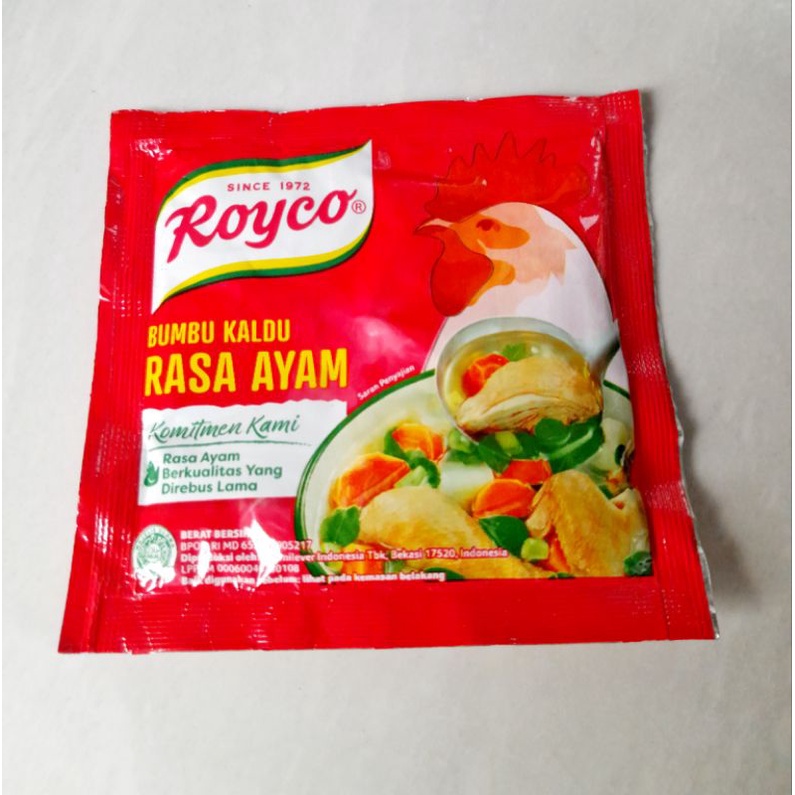 Bumbu Kaldu Masako l Royco 1renceng 12 Sachet