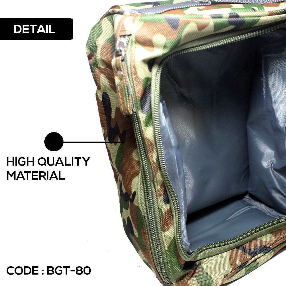 Tas Serbaguna Multifungsi Penyimpanan Olahraga Outdoor Travel Organizer Trendy Bag Pouch Lipat BGT 80