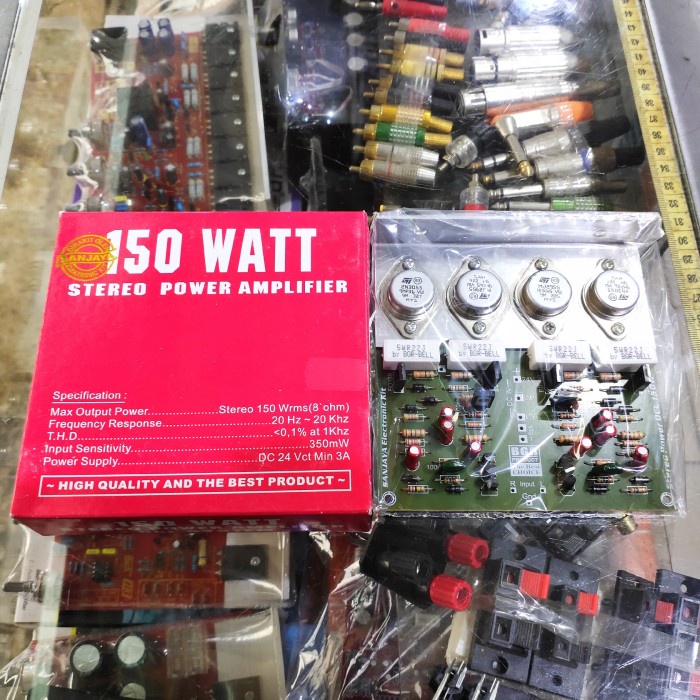 Kit Power Stereo Jengkol OCL 150 Watt Bell BGR
