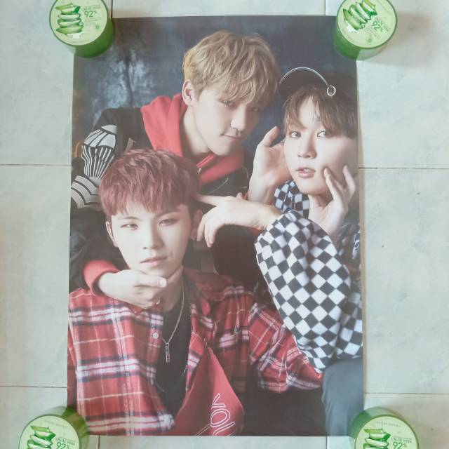 Seventeen - Teen Age Poster Dino, Woozi & Seungkwan "baca deskripsi dulu"