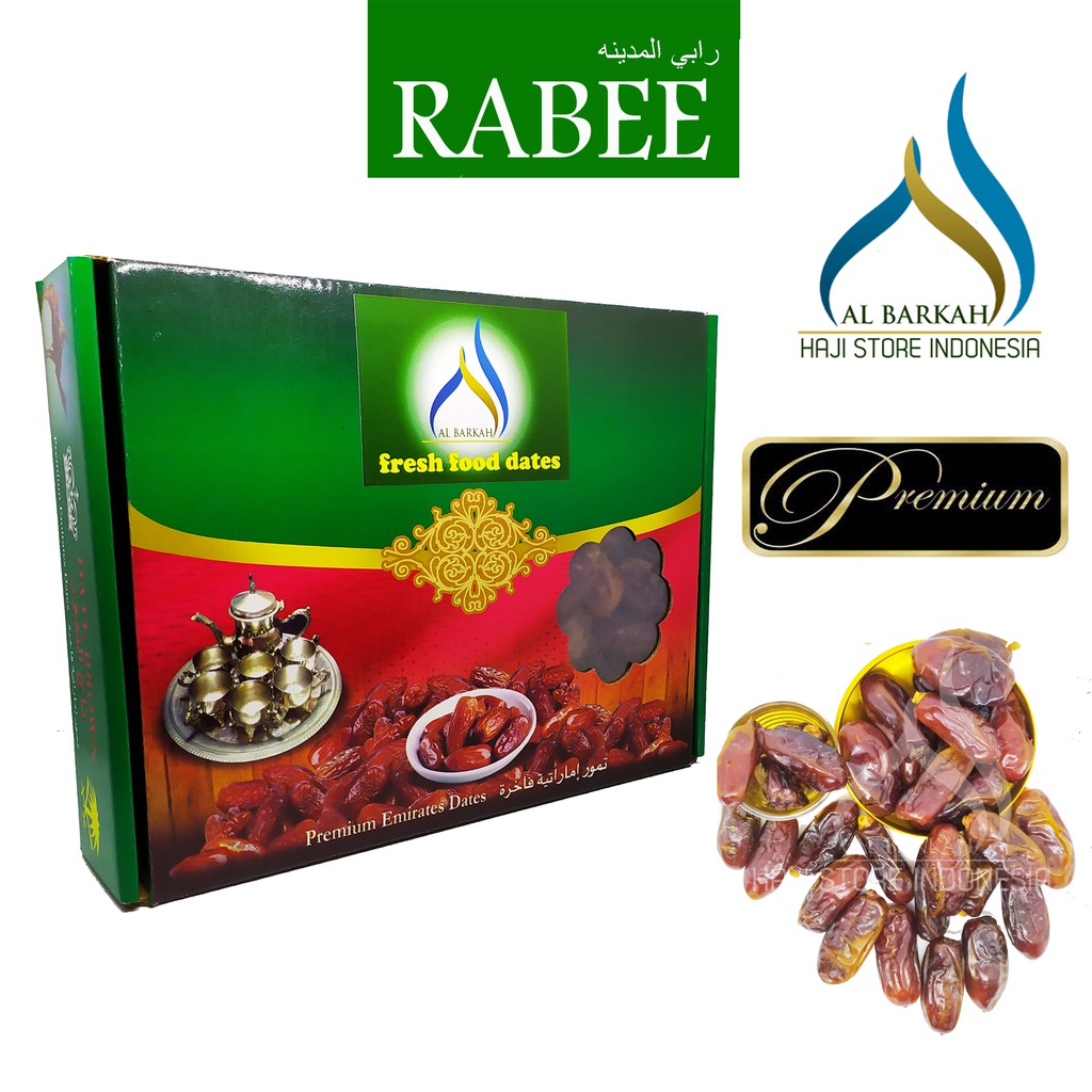 

Kurma Madinah Rabee Premium 1kg