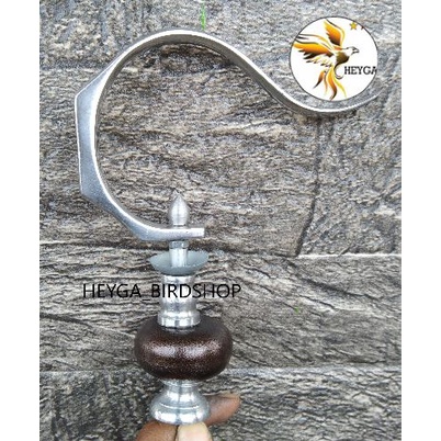 GANTUNGAN BNR NON LIPAT + PION REPLIKA TOMAT HITAM ANTI KARAT SANGKAR KANDANG BURUNG MURAI LOVEBIRD 