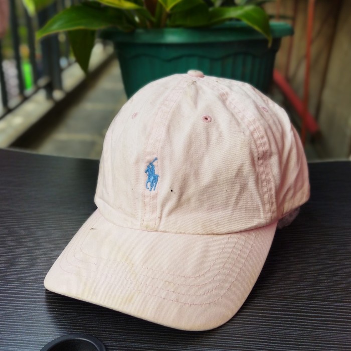 topi wanita polo ralph lauren second preloved