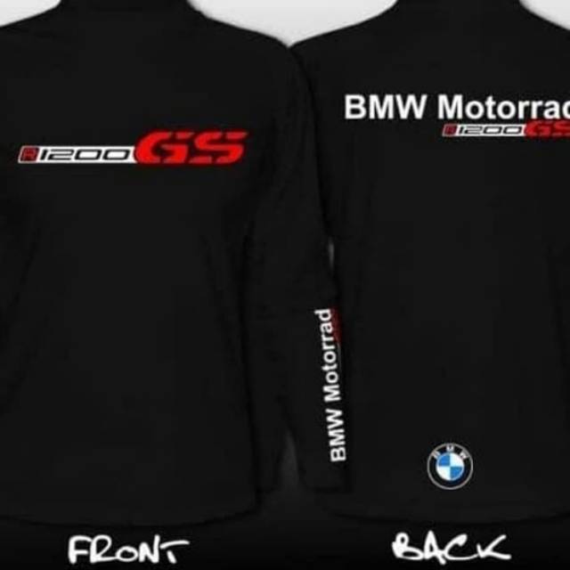 LONGSLEVE KAOS BMW MOTORRAD 1200GS LENGAN PANJANG S M L XL XXL XXXL