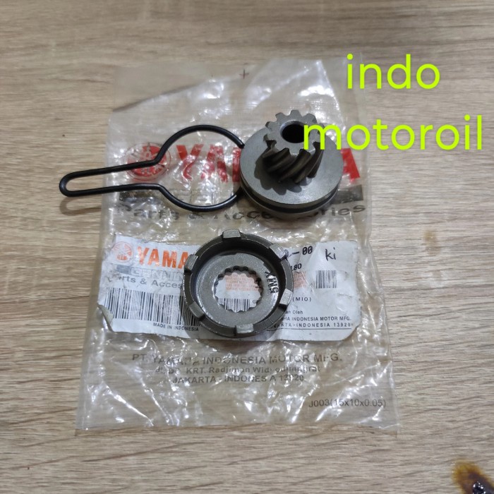 gigi pinion kick stater yamaha mio sporty smile