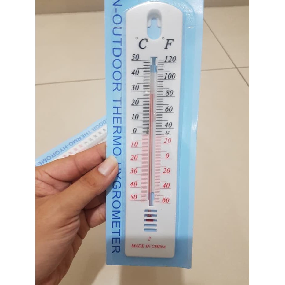 Thermometer - Termometer Dinding - Termometer Ruangan - Alat Ukur Suhu - THD2