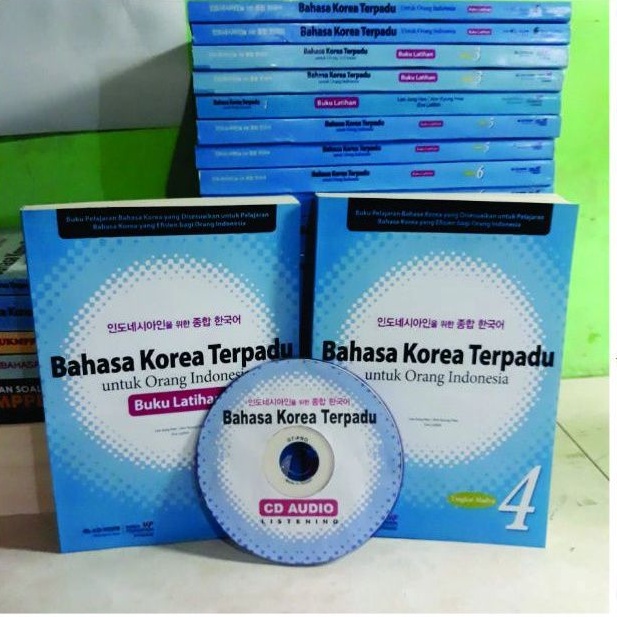 

BUKU PAKET 4 + CD, BAHASA KOREA TERPADU untuk orang indonesia
