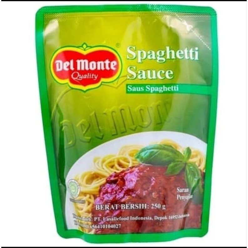 saus delmonte sachet barbeque sauce spagheti sauce delmonte