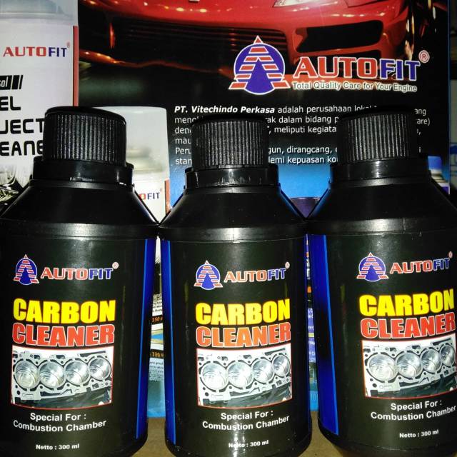 CARBON CLEANER AUTOFIT 300 ML Cairan Gurah Mesin Cairan Pembersih Kerak Mesin Tune Up