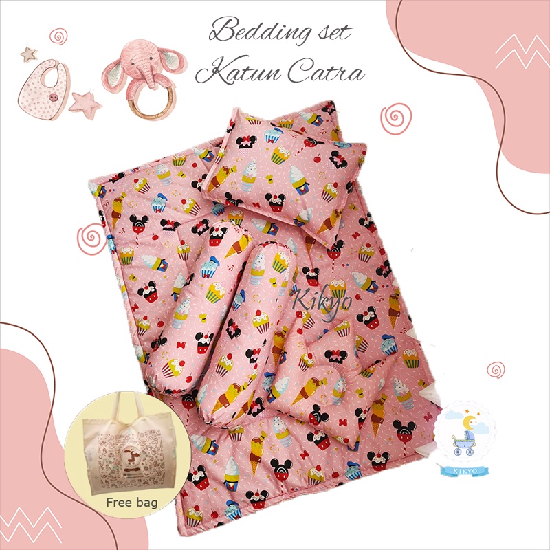 Bedding set baby dessert / baby bedding / selimut bayi / baby bedding / bedding set bayi