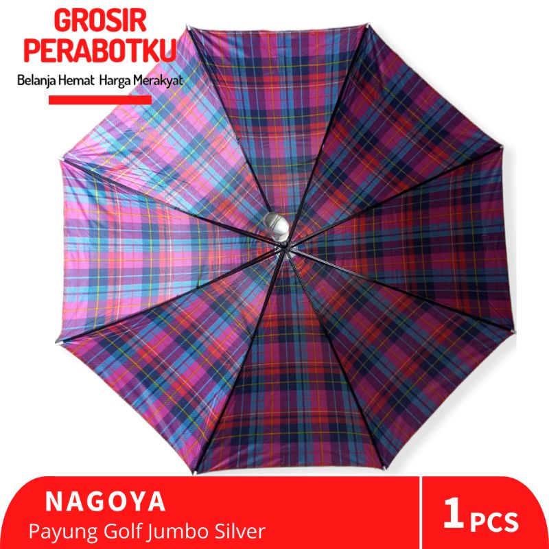 Payung Golf Jumbo Anti UV Premium Quality | Payung Golf Besar | Payung Golf Murah | Payung Golf Silver | Payung Besar Jumbo | Payung Panjang Motif Kotak | Payung Golf Jumbo Besar Warna Polos Anti UV | Payung Size Jumbo | Payung Golf Murah | Payung Polos