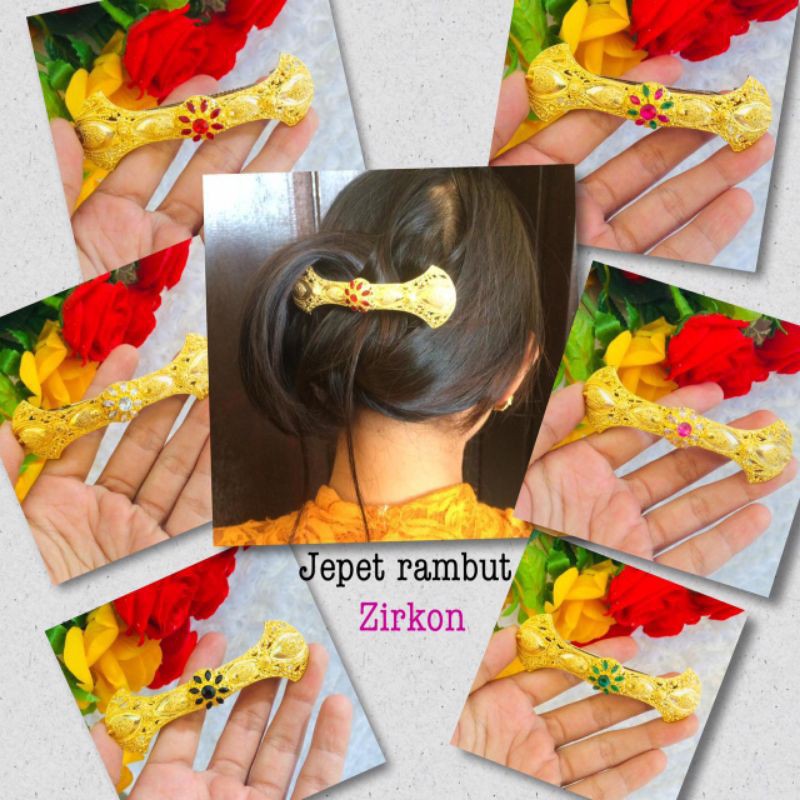 jepet rambut/Gratis mini gold 24k