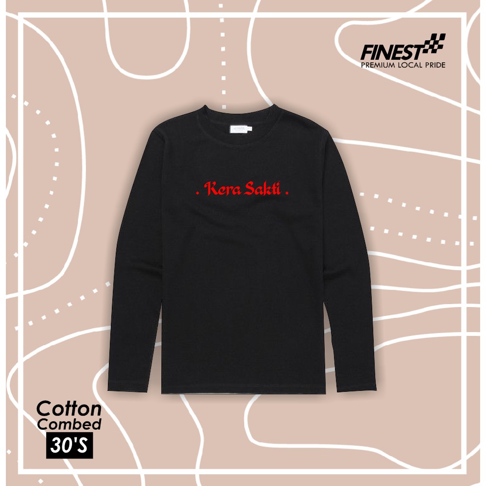 Kaos Baju Tshirt IKSPI Kera Sakti Lengan Panjang Combed 30S Termurah kualitas Distro
