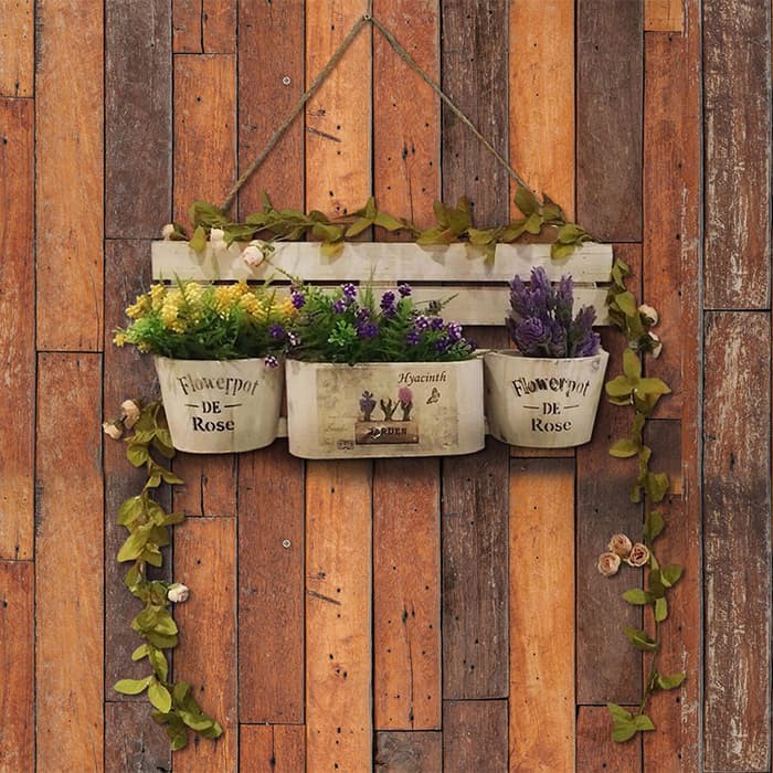 Pot bunga gantung Dinding unik