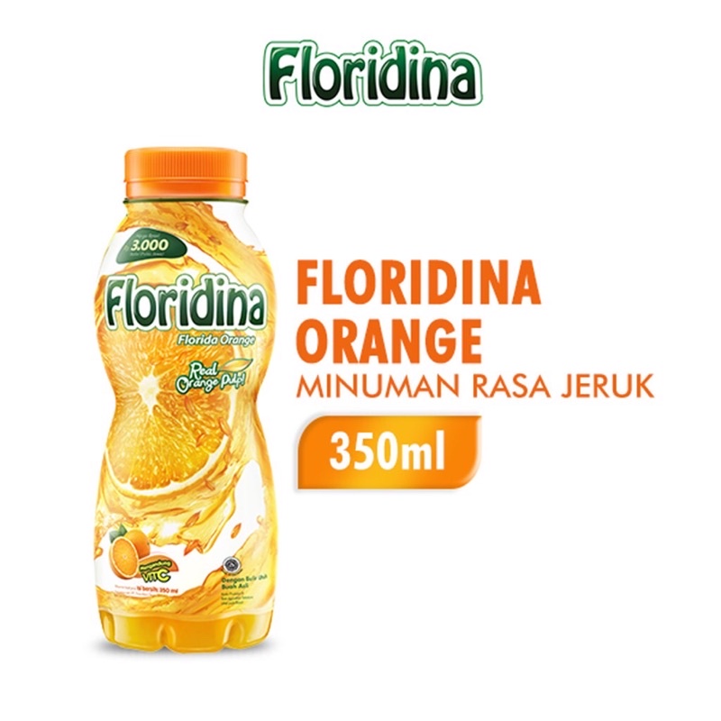 

FLORIDINA Orange Minuman Siap Minum Botol 350ML