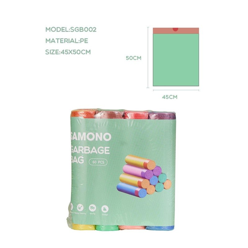 Kantong Sampah Samono SGB001 Anti Bocor Plastik Tempat Sampah Tebal